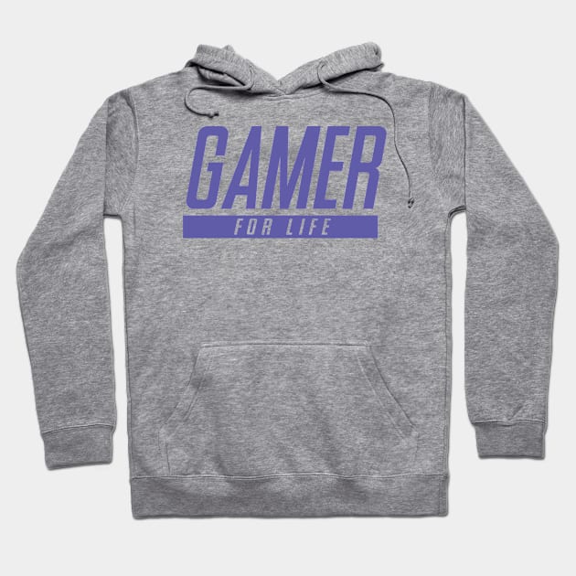 Gamer for Life CLASSIC EDITION Hoodie by old_school_designs